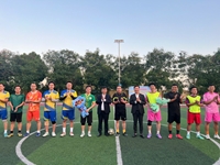 Thắt chặt liên kết đào tạo qua hoạt động giao lưu thể thao ý nghĩa tại xã Ngọc Hồi, thành phố Hà Nội