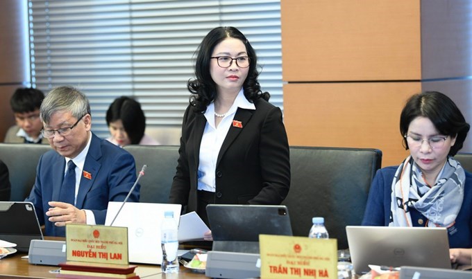 GS.TS Nguyễn Thị Lan - đại biểu Quốc hội TP Hà Nội, Giám đốc Học viện Nông nghiệp Việt Nam