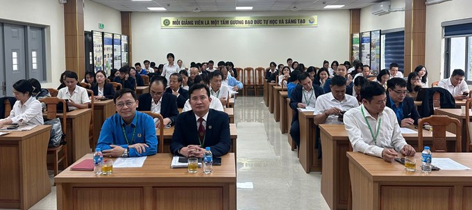  Đại biểu dự Đại hội bầu Ban chấp hành công đoàn Khoa nhiệm kỳ 2025-2030