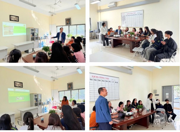  Các thành viên trình bày tham luận tại seminar