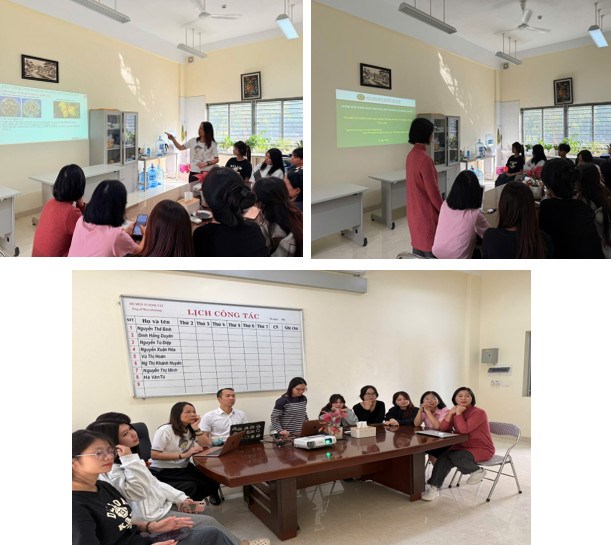  Các thành viên trình bày tham luận tại seminar