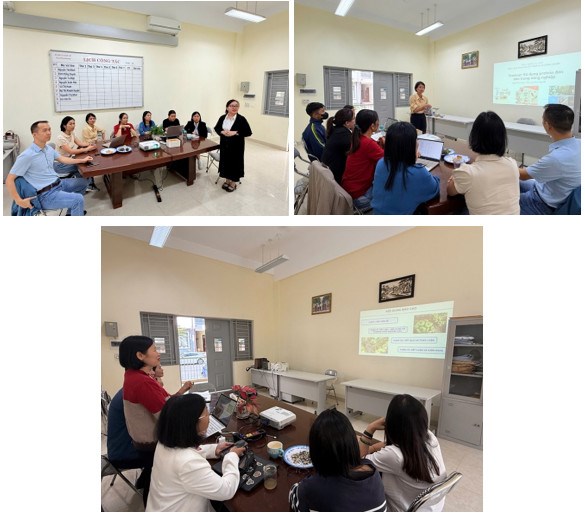  Các thành viên trình bày tham luận tại seminar