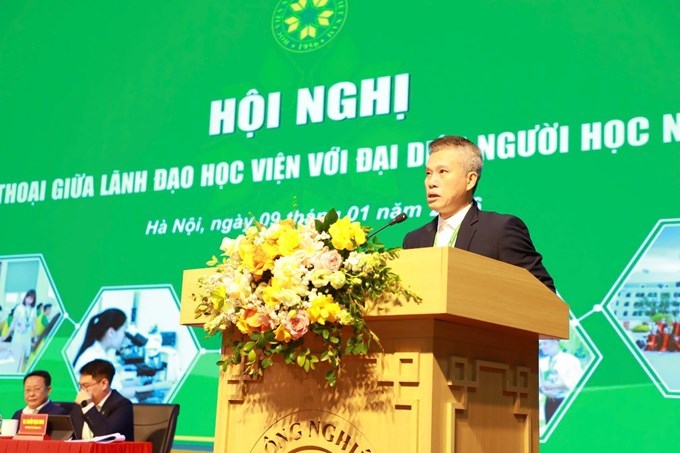 TS. Lê Vũ Quân - Trưởng Ban Cơ sở vật chất và Đầu tư trả lời các câu hỏi liên quan đến cơ sở vật chất - điều kiện học tập, sinh hoạt