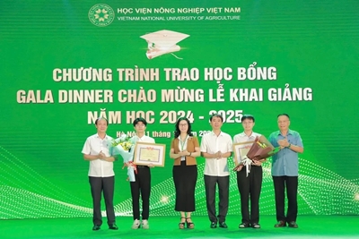 Gần 1 650 học bổng cho tân sinh viên Học viện Nông nghiệp Việt Nam