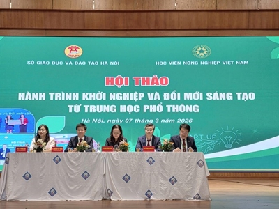 Từ lớp học đến ý tưởng khởi nghiệp Hành trình mới của học sinh Thủ đô