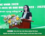 Giám đốc Học viện Nông nghiệp Việt Nam Nghiên cứu khoa học là con đường phụng sự đất nước bằng tri thức