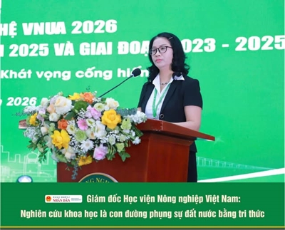 Giám đốc Học viện Nông nghiệp Việt Nam Nghiên cứu khoa học là con đường phụng sự đất nước bằng tri thức