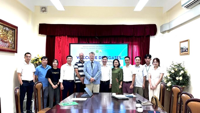 Buôi làm việc với Trường Đại học Hildesheim, Cộng hoà Liên bang Đức