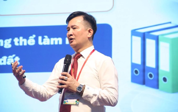 PGS.TS. Trần Trọng Phương, Trưởng Khoa Tài nguyên và Môi trường, Học viện Nông nghiệp Việt Nam. Ảnh: Báo Nông nghiệp và Môi trường