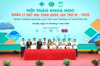 Hội thảo khoa học Quản lý đất đai toàn quốc lần thứ IV-2026 Đổi mới quản trị để khơi thông nguồn lực đất đai trong kỷ nguyên số
