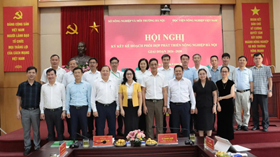 Học viện Nông nghiệp Việt Nam, Sở Nông nghiệp và Môi trường Hà Nội hợp tác phát triển nông nghiệp giai đoạn 2026-2030