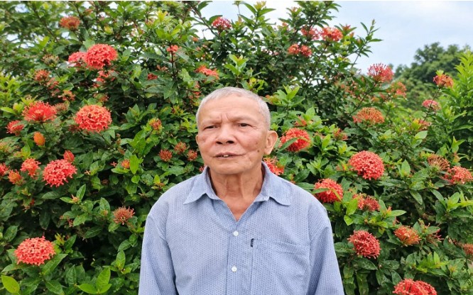 Ông Lê Văn Cát. Ảnh: Lê Văn Phụ.