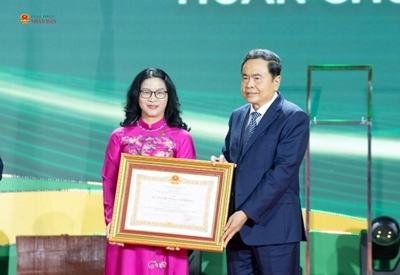Chủ tịch Quốc hội Trần Thanh Mẫn dự Lễ kỷ niệm 70 năm thành lập Học viện Nông nghiệp Việt Nam
