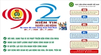 Kỷ niệm 92 năm Ngày truyền thống vẻ vang của tổ chức Công đoàn