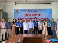 Công đoàn Học viện Nông nghiệp Việt Nam trưởng Cụm thi đua số 10, tổ chức Hội nghị kiểm tra hoạt động và tổ chức phong trào thi đua tại đơn vị thành viên năm học 2021-2022