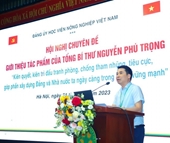 Hội nghị chuyên đề quý 2 năm 2023 giới thiệu nội dung tác phẩm “Kiên quyết, kiên trì đấu tranh phòng, chống tham nhũng, tiêu cực, góp phần xây dựng Đảng và Nhà nước ta ngày càng trong sạch, vững mạnh” của Tổng Bí thư Nguyễn Phú Trọng