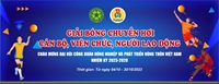 Thông báo về việc tổ chức giải bóng chuyền hơi CBVC, NLĐ Học viện Nông nghiệp Việt Nam năm 2023
