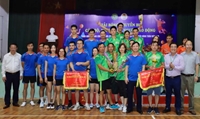 Liên quân Khoa Công nghệ thực phẩm – Nông học vô địch Giải bóng chuyền hơi cán bộ viên chức Học viện Nông nghiệp Việt Nam năm 2023