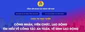 Công đoàn Học viện Nông nghiệp Việt nam hưởng ứng cuộc thi trực tuyến “Công nhân, viên chức, người lao động tìm hiểu về công tác an toàn, vệ sinh lao động”