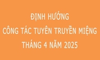 Định hướng Công tác tuyên truyền miệng tháng 4 2025