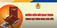 Những điểm mới quan trọng trong Luật Công đoàn sửa đổi