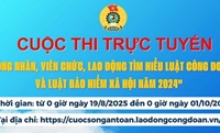 Cuộc thi trực tuyến “CNVCLĐ tìm hiểu về Luật Công đoàn và Luật BHXH năm 2024