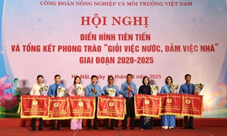 Trên 85 nữ lao động ngành Nông nghiệp và Môi trường đạt danh hiệu Giỏi việc nước, đảm việc nhà