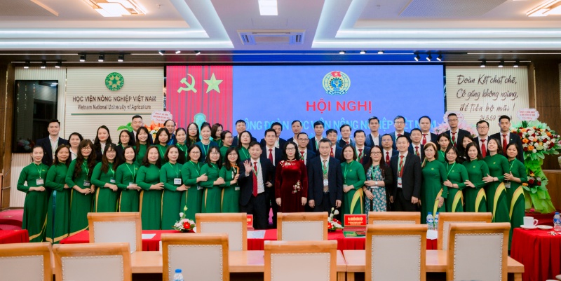 Hội nghị Công đoàn Học viện Nông nghiệp Việt Nam nhiệm kỳ 2025-2030
