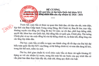 Đề cương tuyên truyền bầu cử đại biểu Quốc hội khóa XIV và đại biểu hội đồng nhân dân các cấp nhiệm kỳ 2026-2031