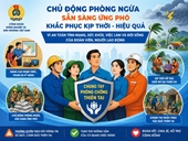 Tăng cường triển khai các giải pháp phòng, chống thiên tai, bảo vệ đoàn viên và người lao động