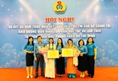 Hai điển hình tiên tiến thuộc Công đoàn Nông nghiệp và Môi trường Việt Nam được TLĐLĐVN biểu dương học tập và làm theo tư tưởng, đạo đức, phong cách Hồ Chí Minh