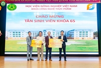 Nhịp cầu giảng đường chào đón tân sinh viên k65 Khoa Công nghệ thực phẩm