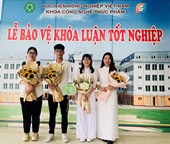 Lễ bảo vệ Khóa luận tốt nghiệp cho khóa 64 ngành Công nghệ thực phẩm