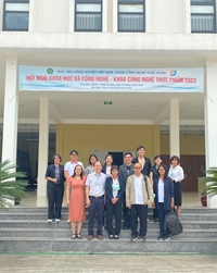 Đoàn công tác Đại học Nông nghiệp Mae Fah Luang - Thái Lan đến thăm và làm việc tại Khoa Công nghệ thực phẩm