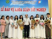 Bảo vệ khóa luận tốt nghiệp cho sinh viên ngành Công nghệ thực phẩm, ngành Công nghệ và kinh doanh thực phẩm