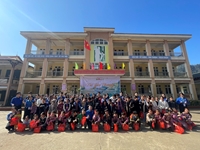 Hành trình “Tết yêu thương 2024” cùng Đội tình nguyện thường trực Khoa Công nghệ thực phẩm tại xã Hang Kia, huyện Mai Châu, tỉnh Hòa Bình