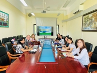 Chuyến thăm và làm việc tại Khoa Công nghệ thực phẩm - Học viện Nông nghiệp Việt Nam của đoàn chuyên gia đến từ Đại học Công nghệ Dublin - Ireland