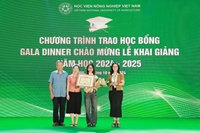 Chương trình trao học bổng cho sinh viên, Gala Dinner chào mừng Lễ khai giảng năm học 2024-2025 của Học viện Nông nghiệp Việt Nam