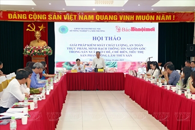 Hội thảo về giải pháp kiểm soát chất lượng, an toàn và minh bạch chuỗi nông sản