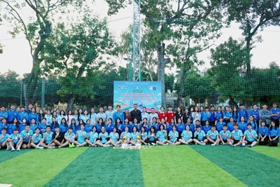 Lễ bế mạc Giải bóng đá truyền thống sinh viên và Hội thao sinh viên Khoa Công nghệ thực phẩm