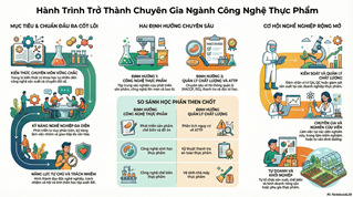 Chuyên ngành Quản lý Chất lượng và An toàn thực phẩm tại Khoa Công nghệ thực phẩm, Học viện Nông nghiệp Việt Nam