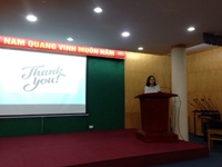 Seminar chuyên đề tháng 6 của Bộ môn Tiếng anh Chuyên nghiệp