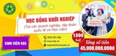 1 500 suất học bổng khởi nghiệp đang chào đón các tân sinh viên K65