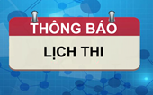 Thông báo Lịch thi xếp lớp đầu vào lớp Tiến tiến, Chất lượng cao và khảo sát chất lượng sinh viên Ngành Ngôn ngữ Anh - môn Tiếng Anh