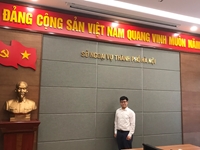 The internship experience at the Hanoi Department of Foreign Affairs