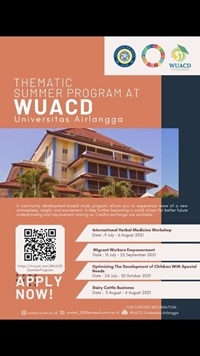 Thematic summer program at WUACD