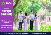 ĐIỂM SÁNG NGÀNH SƯ PHẠM CÔNG NGHỆ - HỌC VIỆN NÔNG NGHIỆP VIỆT NAM