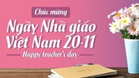 Trưởng Khoa Sư phạm và Ngoại ngữ chúc mừng Kỷ niệm ngày Nhà Giáo Việt Nam 20 11