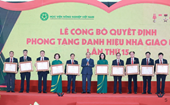 Các sự kiện tiêu biểu của Học viện Nông nghiệp Việt Nam năm 2021