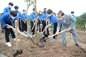 Sinh viên Nông nghiệp hưởng ứng ‘Tết trồng cây’ xuân Nhâm Dần 2022